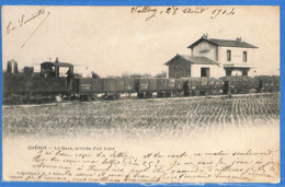 89 - Yonne - Cheroy - La Gare - Arrivee D'un Train (N10031) - Cheroy