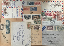 Sénégal, Lot De 11 Enveloppes, Divers Bureaux - (L055) - Cartas & Documentos