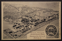 Göschwitz / Jena, Sächs. Thüring. Portland-Cement-Fabrik Prüssing & Co. - Other & Unclassified