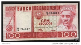 CAPE VERDE (CAPO VERDE) : 100 Escudos - 1977 - UNC - Cabo Verde