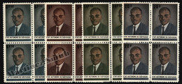 Congo - Sud Kasai Autonomy 1961 Yv. 25-28, Portrait Abert Kalonji Father Of Independence - Block Of 4 - MNH - Nuevos