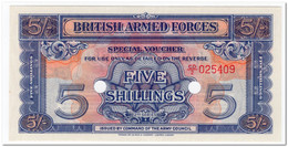BRITISH ARMED FORCES,5 SHILLINGS,1948,P.M20c,UNC - Forze Armate Britanniche & Docuementi Speciali