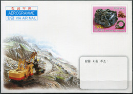 Korea 2011. Minerals (Mint) Aerogram - Corea Del Norte