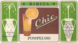 014368 "(PARMA) MEDESANO - DITTA S.A.M.I.R. SRL - BIBITA CHIC POMPELMO" ETICHETTA III QUARTO XX SEC. - Frutas Y Legumbres