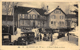 88-LE-DONON- L'HÔTEL VELLEDA EN HIVER - Autres & Non Classés