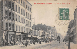 93-MONTREUIL-SOUS-BOIS-LA RUE DE PARIS - Montreuil