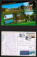 GERMANY    CITY Of BAD AROLSEN---USED AIRMAIL POSTCARD To U.S.A. (19/8/92) (PC-158) - Bad Arolsen