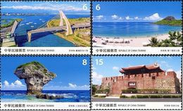 2020 Taiwan Stamp 2020 VIEWS OF PING DONG 4v STAMP BRIDGES - Ungebraucht