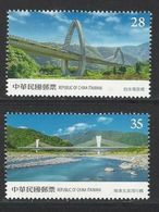 2020 Taiwan Stamp 2020 SUHUA ROAD 2V STAMP BRIDGES - Ungebraucht