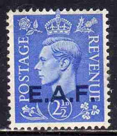 SOMALIA EAF 1943 - 1946 OCCUPAZIONE INGLESE BRITISH OCCUPATION E.A.F. KING GEORGE VI RE GIORGIO 2 1/2p  MNH - Somalia