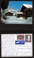 AUSTRIA    CITY Of KIRCHBERG---USED AIRMAIL POSTCARD To U.S.A. (1983) (PC-163) - Kirchberg