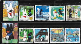 Japan 2019 Lisa And Gaspard In Paris Cartoon Used - Used Stamps