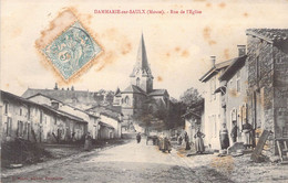 CPA France - Dammarie Sur Saulx - Meuse - Rue De L Eglise - Rue - Animée - Calèche - Clocher - E Miloni éditeur - Other & Unclassified