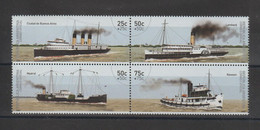 Argentine 2006 Bateaux à Vapeur 2624-27, 4 Val ** MNH - Unused Stamps