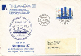 Finland Cover 9-10-1987 Nordposta 87 - Lettres & Documents