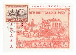 SARRE - TP N°270 - CP MAXIMUM - TTB - 1950 - Tarjetas – Máxima