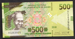 GUINEA (République De Guinée )  : 500 Francs -  2018 - UNC - Guinée