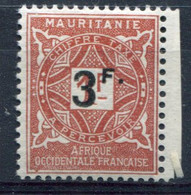 Mauritanie      Taxes  26 ** - Neufs