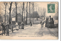 CPA 95 Villiers Le Bel Le Tramways Aux Quinconces - Villiers Le Bel