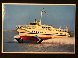 MACAU 60\70'S HYDROFOIL THAT RUNS BETWEEN MACAU & HONG KONG AT THOSE YEARS #206 - Macao