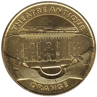 84-1449 - JETON TOURISTIQUE MDP - Orange - Théâtre Antique - Aérienne - 2018.1 - 2018