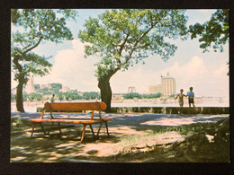 MACAU 60'S VIEW FROM THE SOUTH BAY SEASIDE, ON BACK THE HOTEL/CASINO LISBOA #102 - Macao