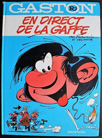 BD - GASTON LAGAFFE - R4 - En Direct De La Gaffe - Rééd. 1982 - Gaston