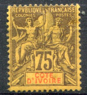 Côte D'Ivoire           N° 12 * - Unused Stamps