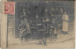 27   Harcourt - Carte Photo   -   Magasin - Atelier De Cordonnerie - Harcourt