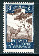 NOUVELLE CALEDONIE- Taxe Y&T N°26- Neuf Avec Charnière * - Strafport