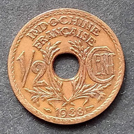 Indochine Française -  1/2 Cent. 1938 - Indochine