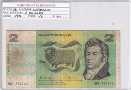 AUSTRALIA N°38 1972 2 DOLLAR - 1966-72 Reserve Bank Of Australia