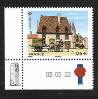 France 2022 - Le Petit Louvre (La Loire)  ** (coin Daté) - Unused Stamps