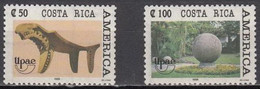 Costa Rica 518/519 ** MNH. 1989 - Costa Rica