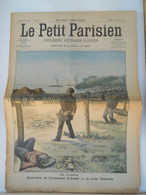 LE PETIT PARISIEN N°896 - 8 AVRIL 1906 - RUSSIE EXECUTION DU LIEUTENANT SCHMIDT - CYCLONE A TAHITI - Le Petit Parisien