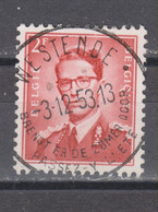 COB 925 Oblitération Centrale Touristique WESTENDE - 1953-1972 Glasses