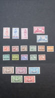 Kouang-Tchéou 1941 - 1942-1944  Stamps French Colonies N° 135 à 139 + 140 à 155  Neuf */**  à Voir - Neufs