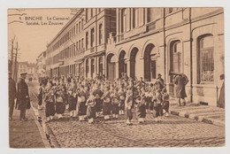 50609  Binche   Carnaval Societé  Les  Zouaves - Binche