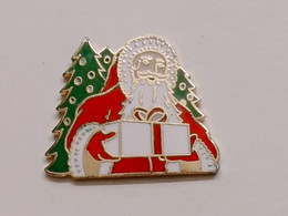 Pin's NOËL SANTA CLAUS - Pins Sapin Cadeaux Père Noël - Pin ZAMAC - Kerstmis