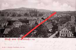 AK Ebersbach Fabrik A Friedersdorf Spreedorf Neugersdorf Neusalza Spremberg Seifhennersdorf Eibau Georgswalde Fugau - Ebersbach (Löbau/Zittau)