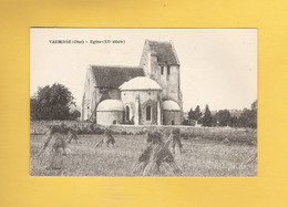 CPA..dépt 60..VAUMOISE  :  Eglise   : Voir Les 2 Scans - Vaumoise