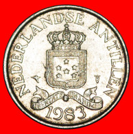 * BEATRIX (1980-2013): NETHERLANDS ANTILLES ★ 2 1/2 CENTS 1983 TYPE 1979-1985!  LOW START ★ NO RESERVE! - Netherlands Antilles