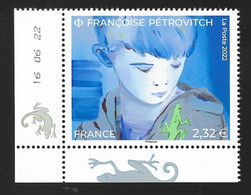 France 2022 - Françoise PÉTROVITCH ** (coin Daté) - Unused Stamps