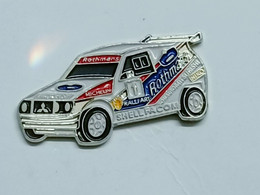 Pins - Automobile Rallye MITSUBISHI Sponsors ROTHMANS MICHELIN SHELL FACOM - Pins EDEN ARTS KOREA - Rallye