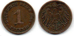 Allemagne - Deutschland - Germany 1 Pfennig 1903 A TTB - 1 Pfennig