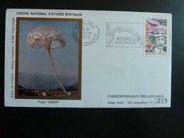 Enveloppe Commémorative CNES - Projet ESSOR - Kourou 13/11/1973 - Tirage 200ex - Europa