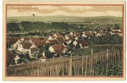 DACHSEN: Rebhang Mit Dorf 1923 - Dorf