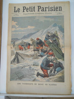 LE PETIT PARISIEN N°994 - 23 FEVRIER 1908 - NEIGE EN ALGERIE - OBSÈQUES DU ROI DU PORTUGAL - Le Petit Parisien