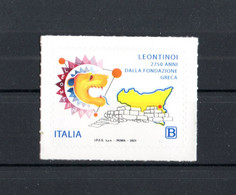 ITALIA  :  2750 Anni  Di LEONTINOI - 1 Val.  MNH**  26.03.2021 - 2021-...:  Nuevos