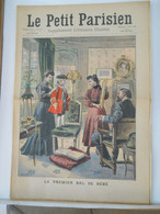 LE PETIT PARISIEN N°998 - 22 MARS 1908 - PREMIER BAL DE BÉBÉ - ECOLE INCENDIEE A CLEVELAND - TIRAILLEURS SENEGALAIS - Le Petit Parisien